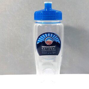 2008 Democratic National Convention Denver CO Water Bottle Barack Obama